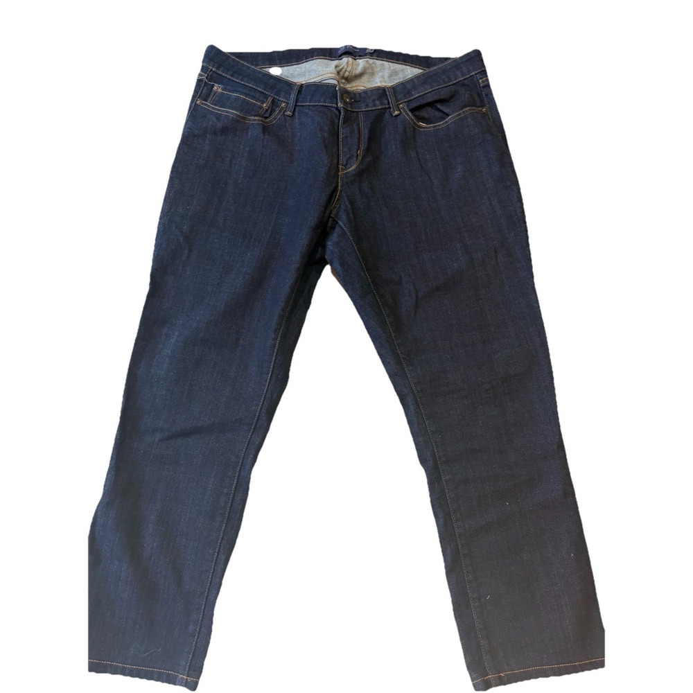 LEVI'S PLUS SIZE DARK BLUE STRETCH SKINNY JEANS WOMEN'S 5-POCKET DENIM